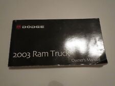 2003 DODGE RAM PICKUP TRUCK