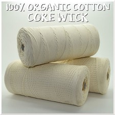 Cotton Core Braided Wick for