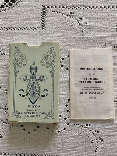 Vintage mlle lenormand fortune - vintage,