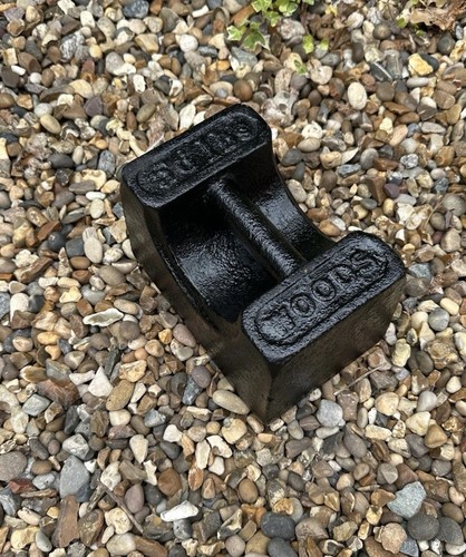 Antique 56lb cast iron weight