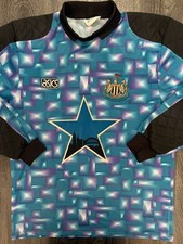 Original Asics Newcastle United 1994/1995 Goalkeeper Shirt Mens Large