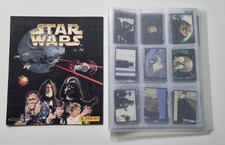 Panini Star Wars Trilogy loose unstuck Sticker Set plus Empty Album +poster 1996