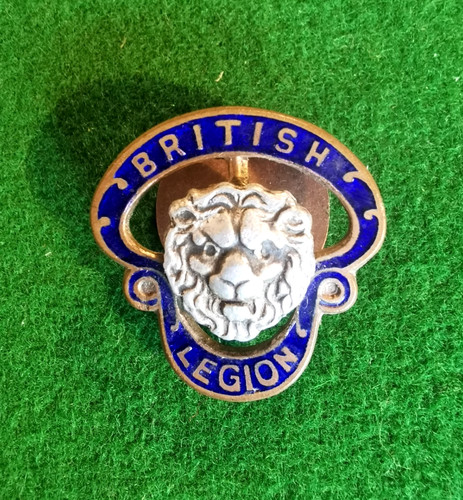 Vintage british legion - british, enamel