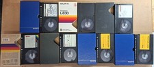 Betamax Video Tape Bundle - 7 x SONY L750 / L830 - Used / Re-recordable - #1