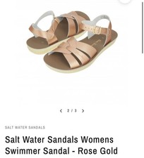 Salt Water Swimmer Sandals, rose gold, UK 7 (saltwater 8)