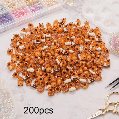 200pcs plastic mini capybara - 200pcs,