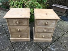 Pair Vintage Rustic Painted