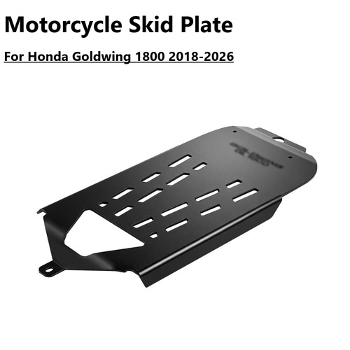 Black engine skid plate - black, belly