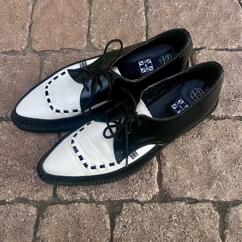 Black white leather - t.u.k., &