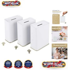 Pack white tin donation - of, 3