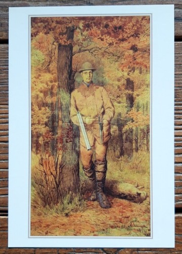 Russian art postcard - russian,