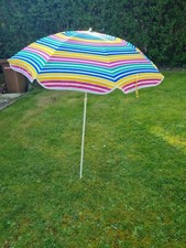 Vintage Retro Tilting Sun Parasol 80’s Camper Camping kids portable personal 