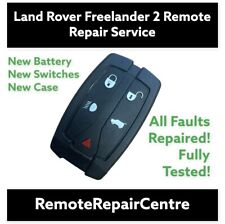 Land Rover Key Fix Freelander 2 Remote Key Fob Repair / New Battery