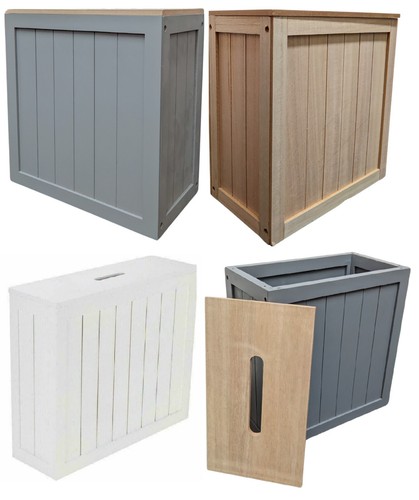 Wooden slimline shaker caddy - wooden,
