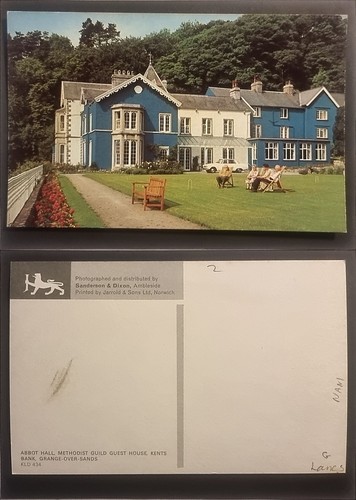 Grange over sands postcard - grange,