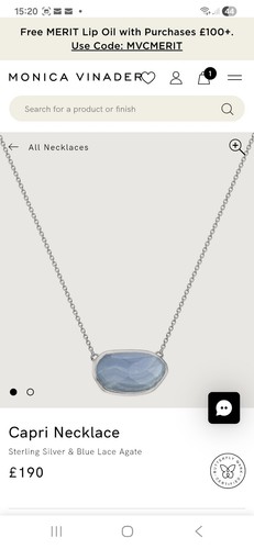 Monica vinader blue lace - vinader, agate