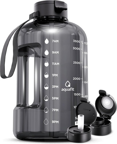 Aquafit litre water bottle - water,
