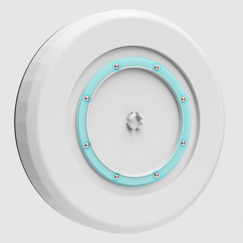 Lazy susan rotating steel ball - lazy,