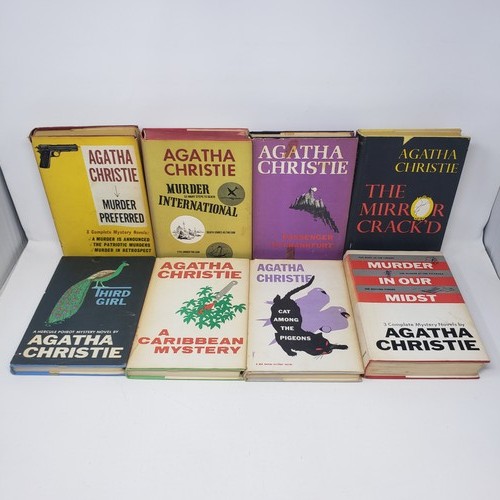 Agatha christie book lot - agatha,