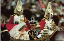 1981 PRINCESS DIANA Postcard