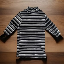 Zara Roll Neck Stripe Short