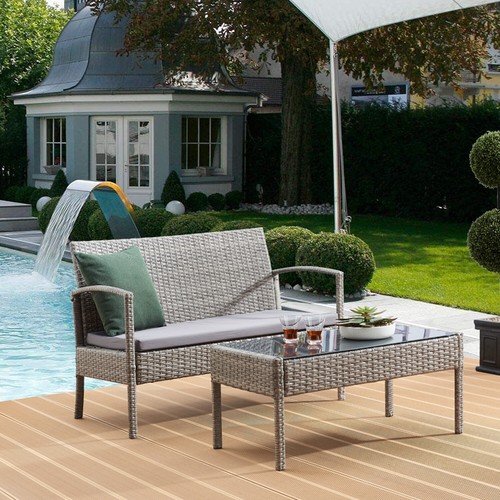 Rattan garden furniture - rattan, 2