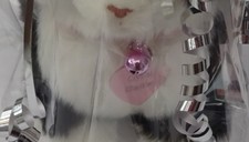 BLACK & WHITE CAT 12" HAND MADE PLUSH TOY AVAILABLE PERSONALISED & GIFT WRAPPED