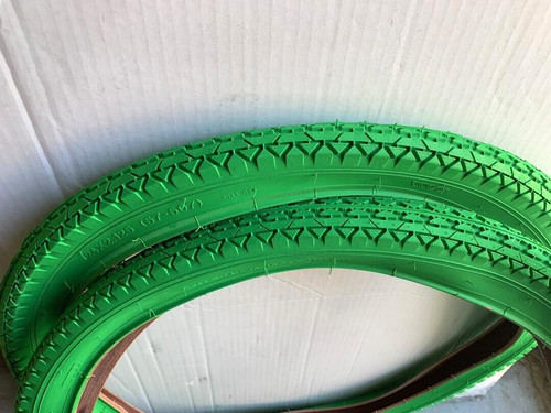 Pair green bicycle - pair,