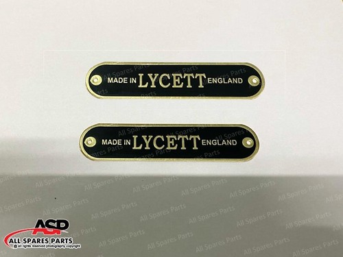 Lycett seat badge bsa - seat,