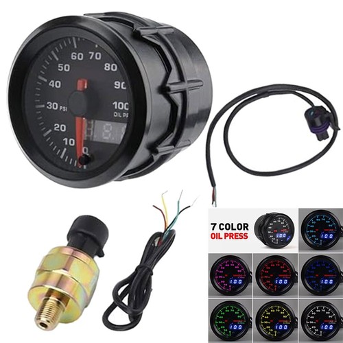 Universal 52mm oil pressure - 2",