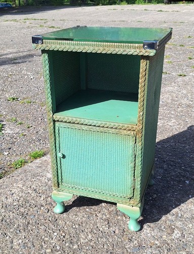Vintage lloyd loom bedside - vintage,