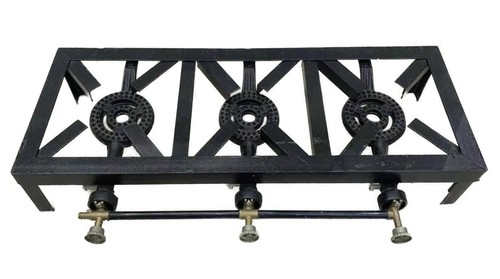 Triple lpg gas burner cast - triple,