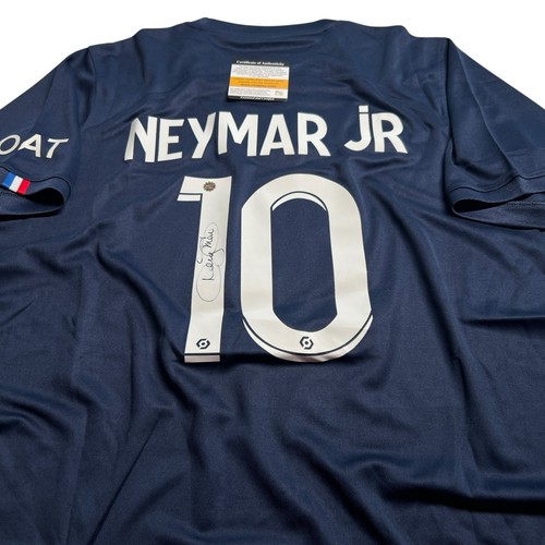 Neymar signed psg - signed, jersey
