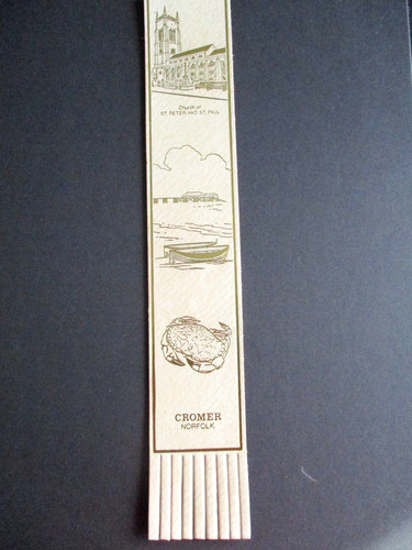Leather bookmark cromer - leather,