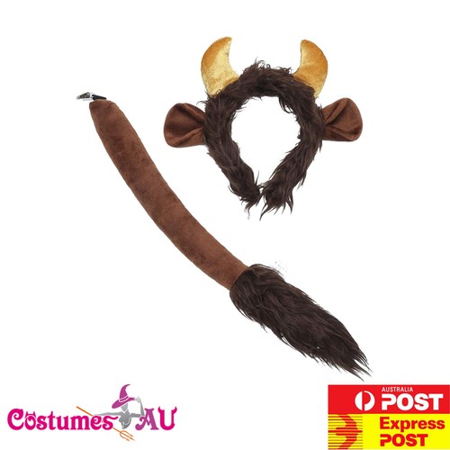 Kids gruffalo bull ears tail - kids,