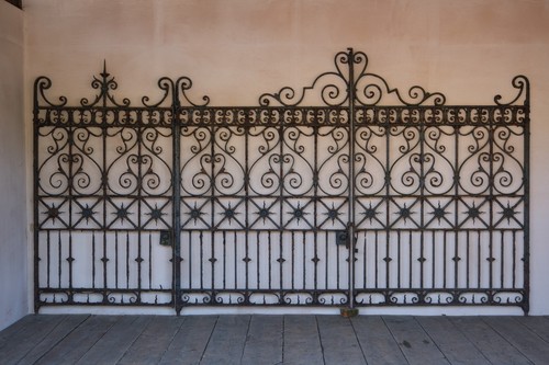 Antique wrought iron estate - wrought,