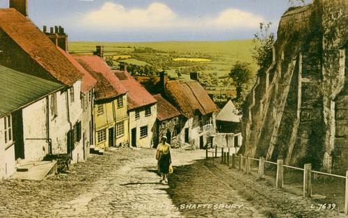 Shaftesbury dorset gold hill - dorset,