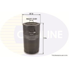 For Iveco Daily 65C18 Genuine Comline Engine Oil Filter