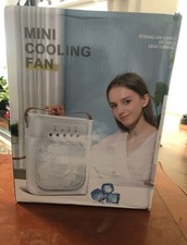 Portable Mini Air Cooler Fan 3 In 1 Ice Cold Cooling Air Conditioner