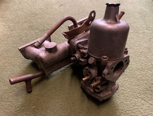 Carburettor on triumph - s.u.,