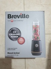 Breville VBL251 Blend Active Personal Blender – Black 350W Compact&Portable