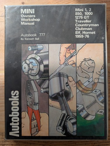 Workshop manual mini - mini, 850