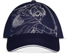 Attack on Titan Scout Regiment Levi Adjustable Baseball Cap Blue