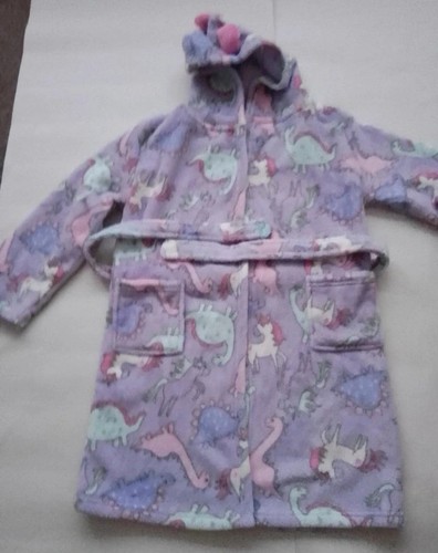 Girls purple hooded - purple,