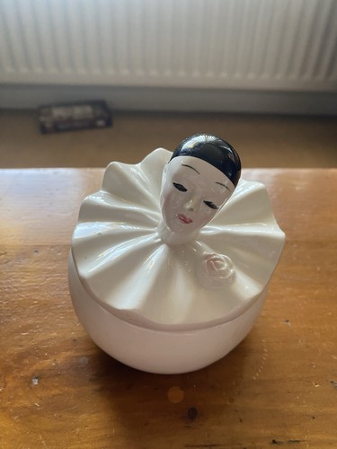 Vintage porcelain pierrot - vintage,