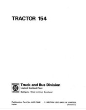 Leyland 154 Tractor Workshop