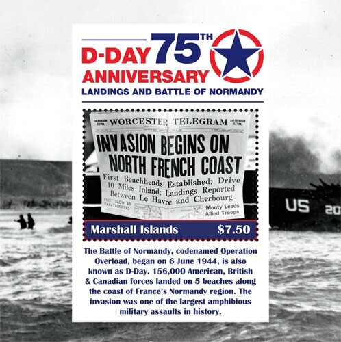 Marshall islands 2019 - -, d-day