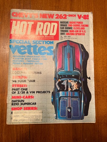 Vintage hot rod july - vintage, 1974