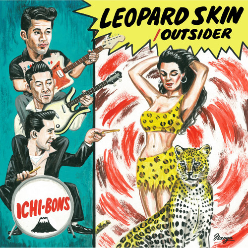 Ichi bons leopard skin - skin", b/w