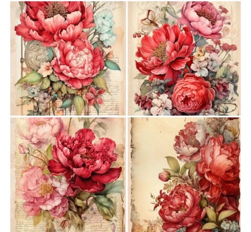 Decoupage prints shabby chic - prints,,